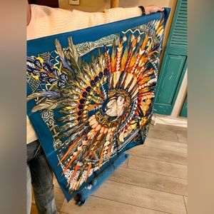 Hermes Danse Pacifique Scarf